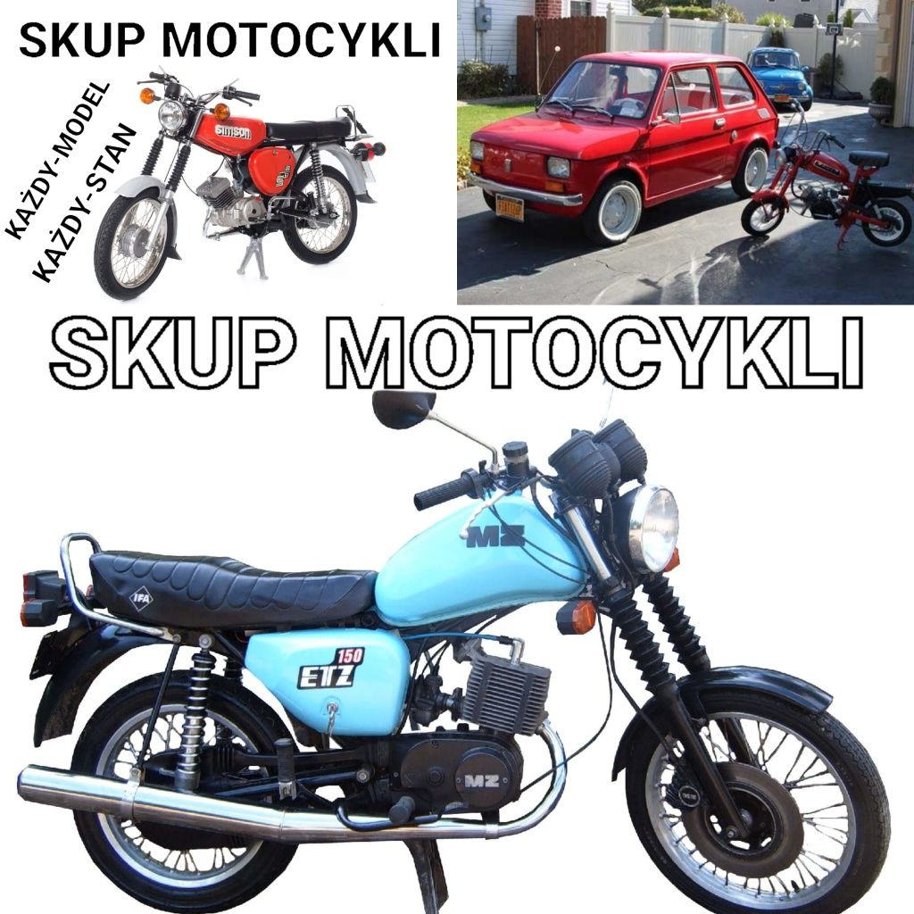 Skup Motocykli AUT, Skup Motorów, Skup Quadów, SKUP STARYCH MOTOCYKLI