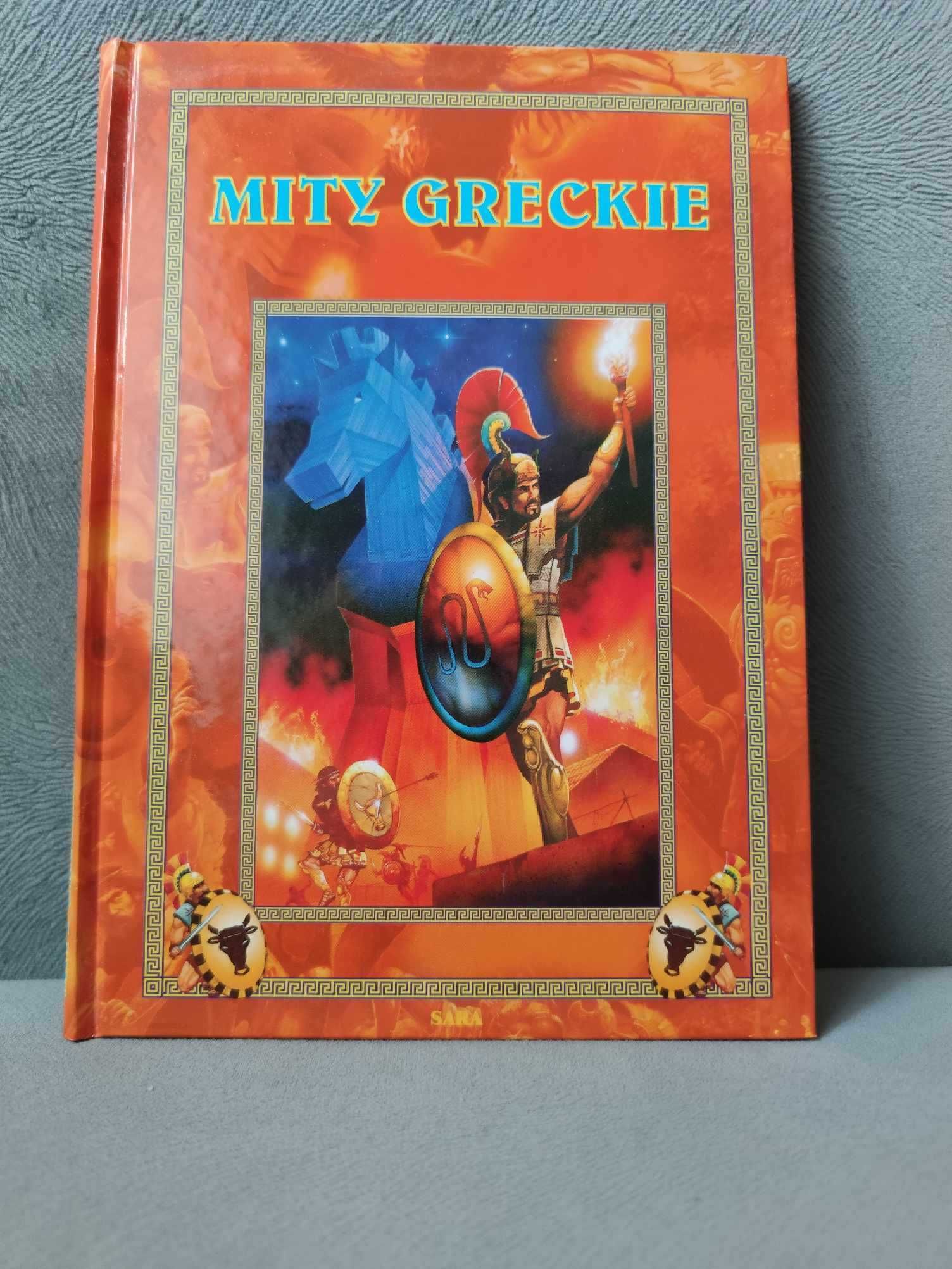 Książka dla dzieci "Mity Greckie"