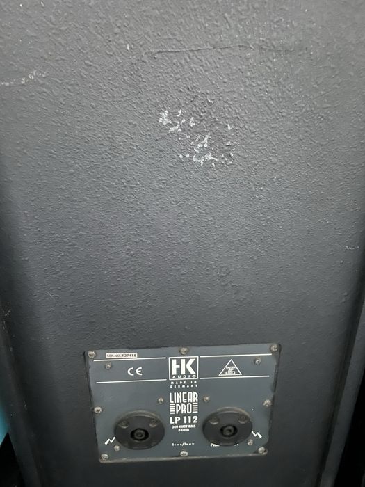 colunas HK Audio Linear Pro LP112 – para peças / reparar