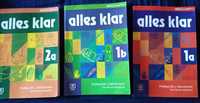 Podręcznik z ćwiczeniami Język Niemiecki Alles klar 1a 1b 2a