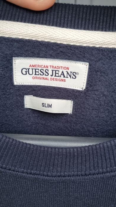 Camisola GUESS jeans Original Azul Escuro