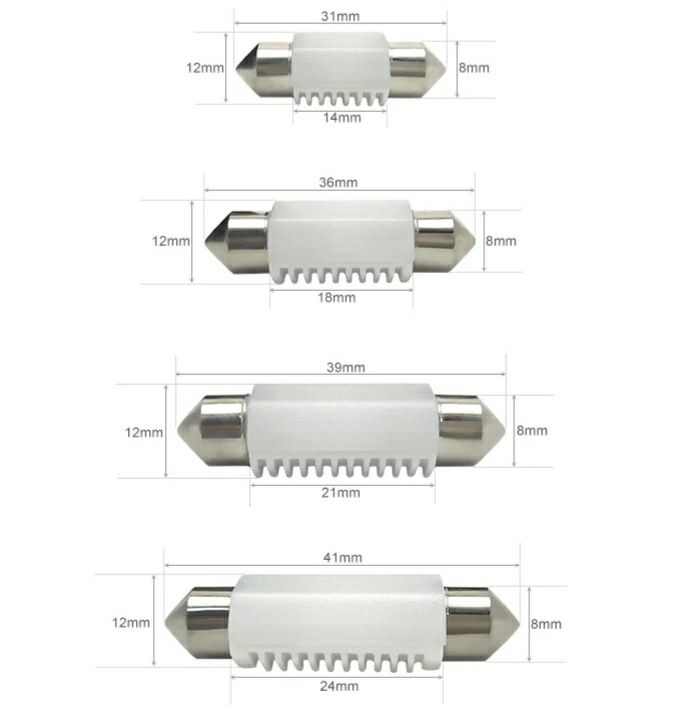 C5W C10W Светодиодные LED лампы в подсветку номера салон Feston