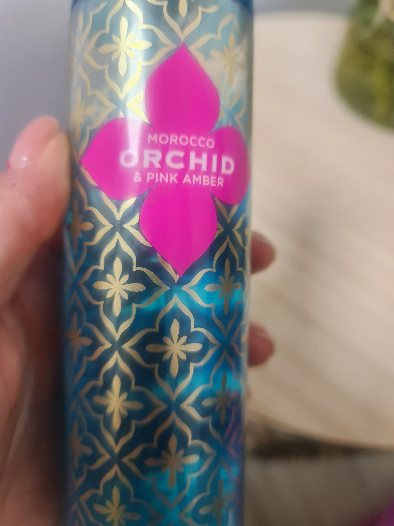 Bath & Body Works MAROKO ORCHIDEA I RÓŻOWY BURSZTYN Mgiełka zapachowa