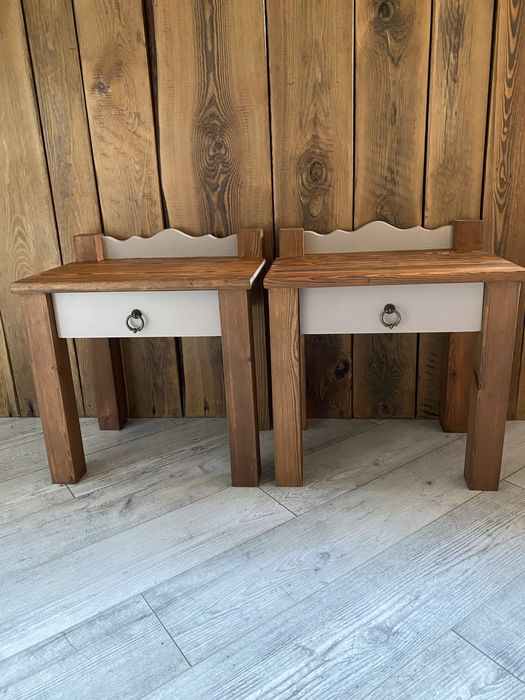 Szafki nocne po renowacji