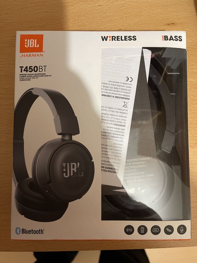 Headphones JBL T450 BT