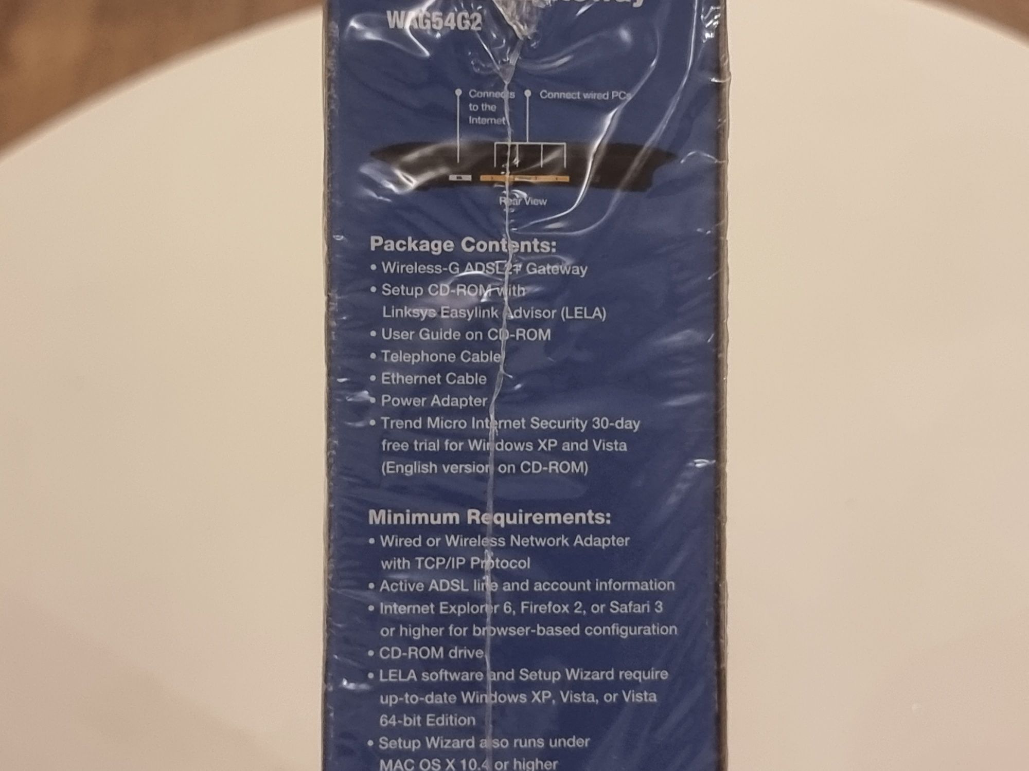 Modem / router LINKSYS ADSL2+ Wireless-G
