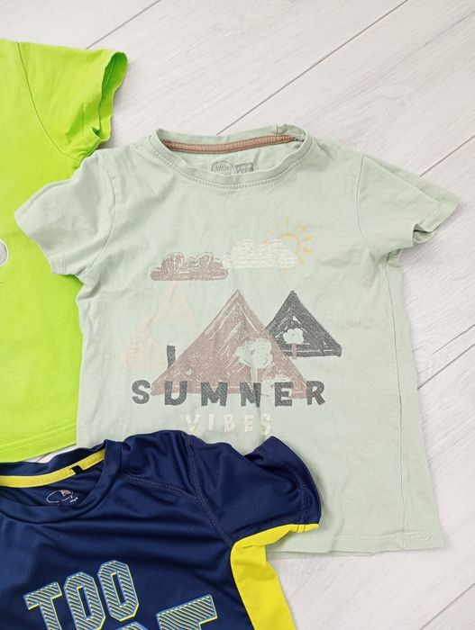T-shirt 4 szt. dla chłopca r. 110