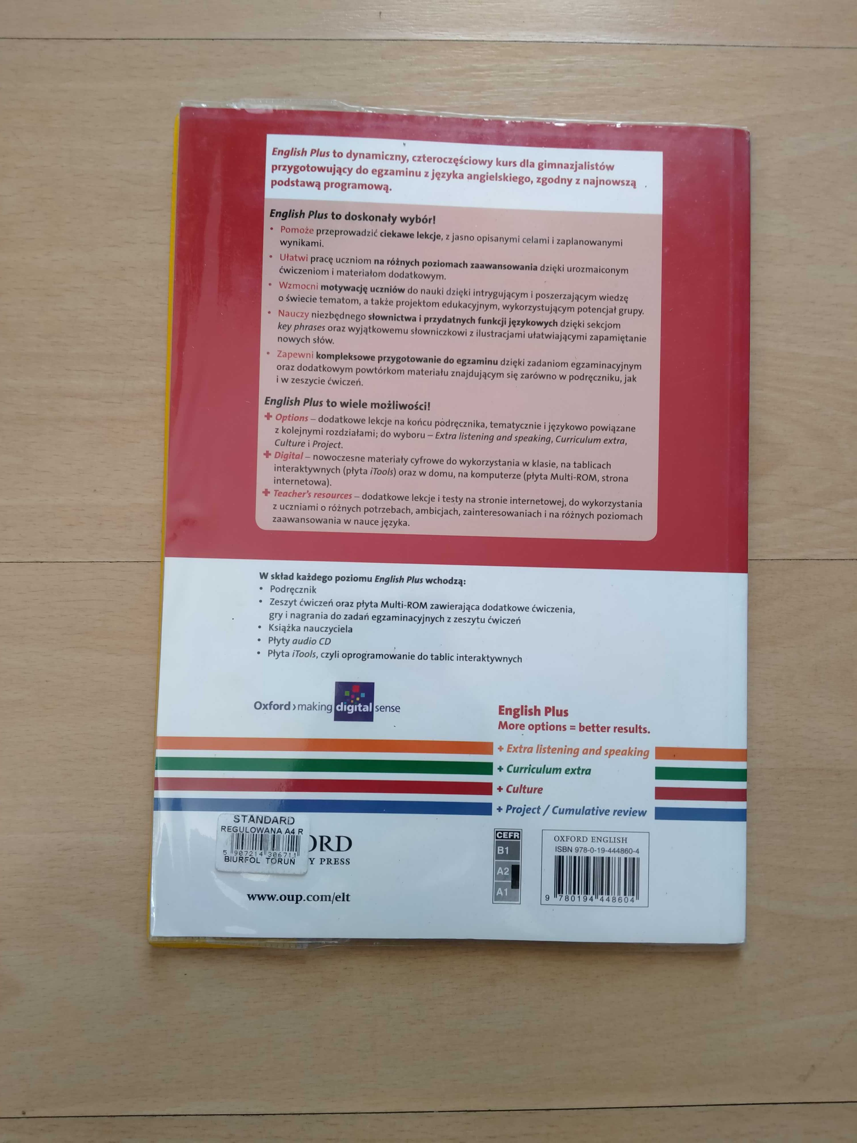 English Plus Student's Book 2, książka do powtórek dla klasy 7 i 8
