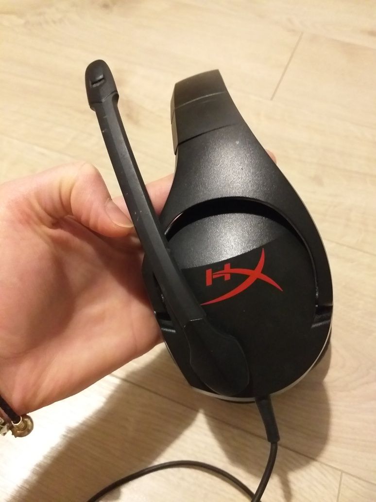 Słuchawki z mikrofonem HyperX nauszne dla graczy