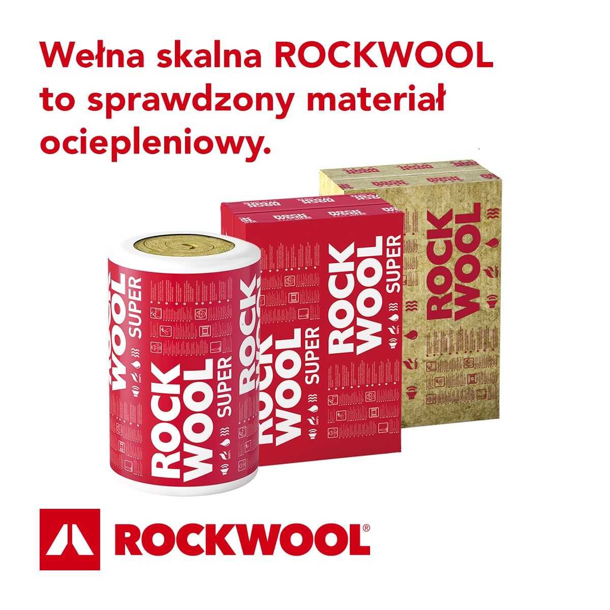Toprock Premium Wełna Rockwool 035 gr 180mm
