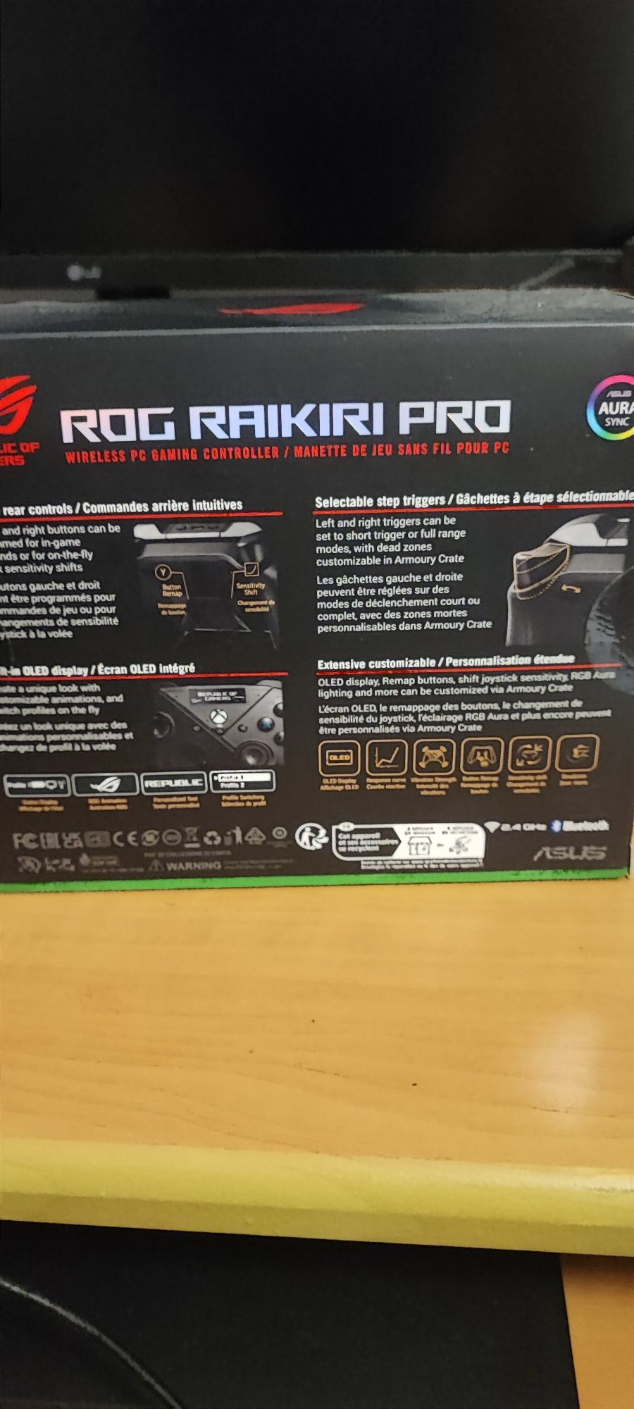Comando ASUS raikiri pro