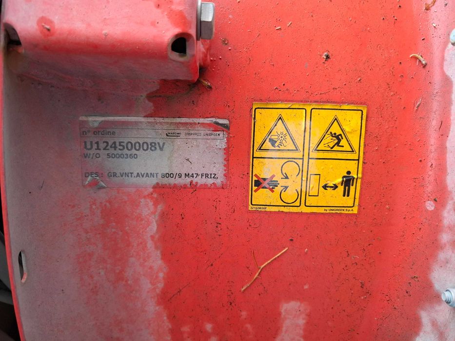 Pulverizador rebocável com comando elétrico