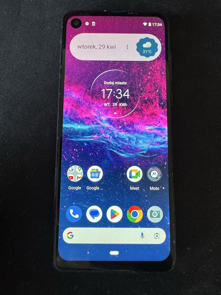 Motorola one action 4/128gb Czarny
