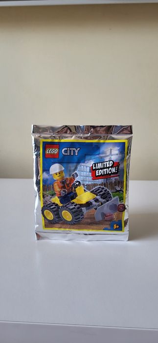 Lego City 952003 Pracownik budowlany plus spychacz saszetka z klockami