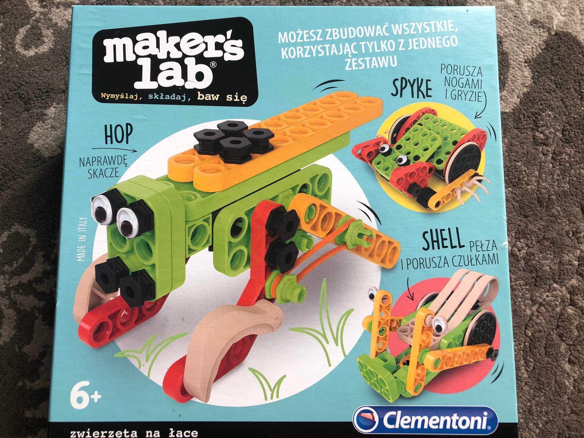 Clementoni, Maker's lab, Klocki, Owady na łące 50660