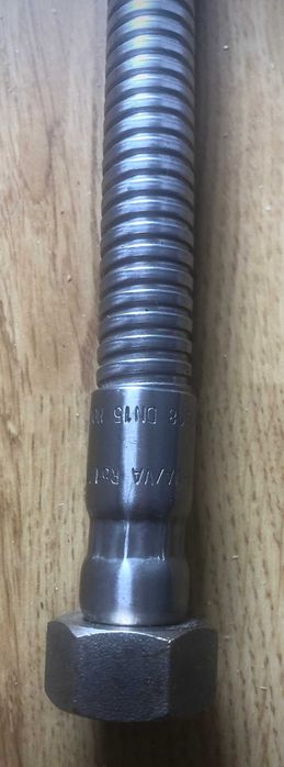 Wąż giętki do kuchenki gazowej dn 15, dł. 74 cm