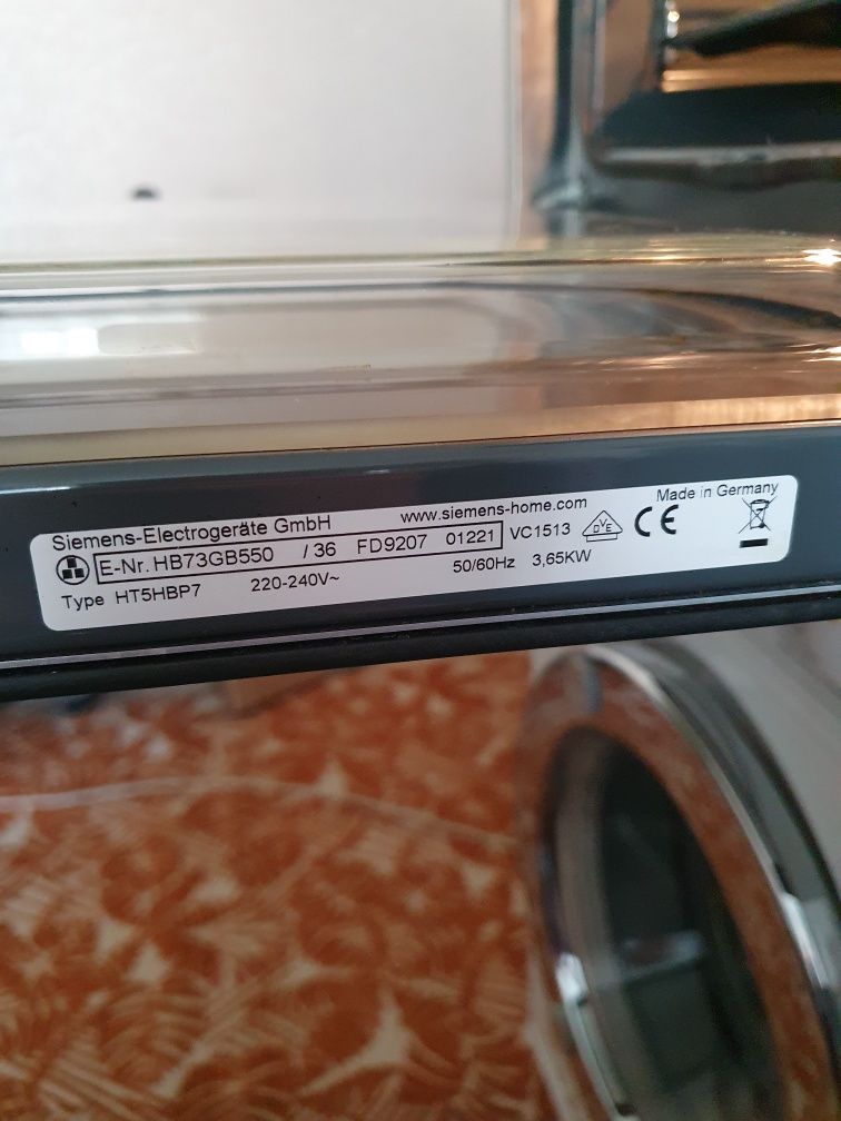 Духовой шкаф Siemens HT5HBP7. Made in Germany
