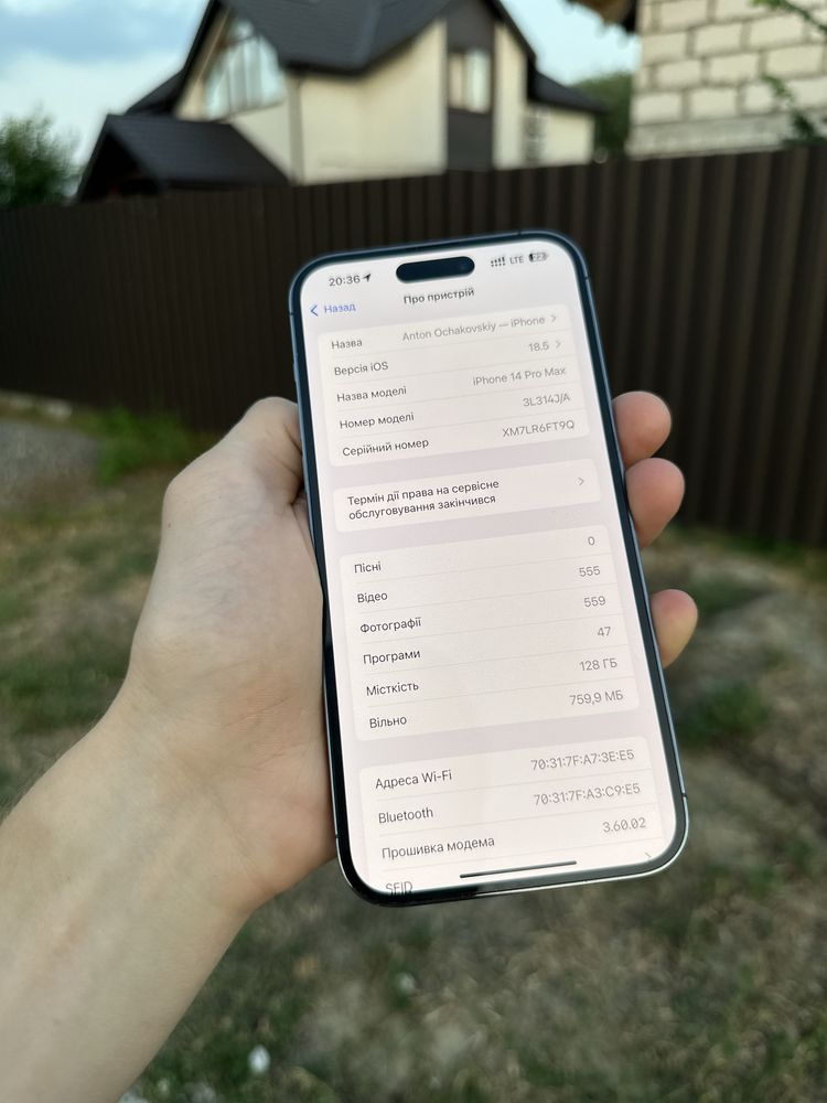 Iphone 14 Pro Max 128 G