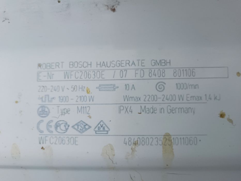 Продається пральна (стиральна) машинка Boosh