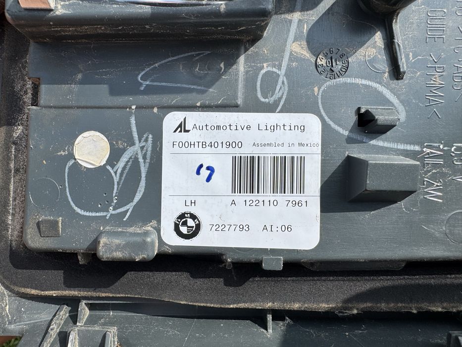 Габаритні ліхтарі BMW X5 e70 Restaling 2011-2013 роки 7227791