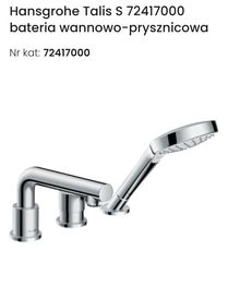 Hansgrohe bateria wannowa