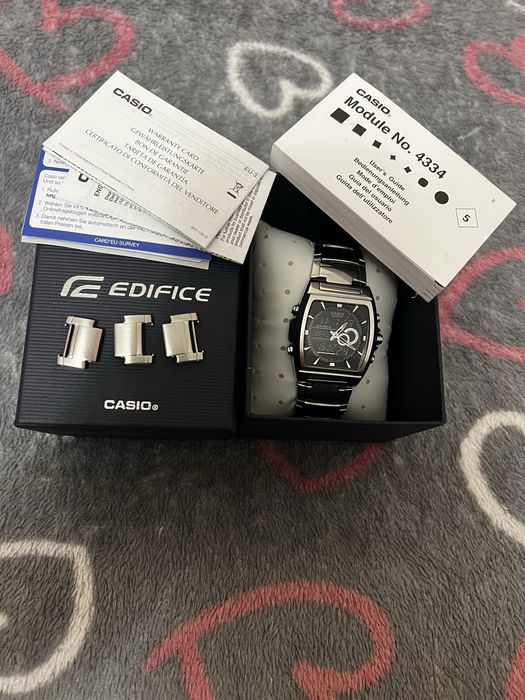 Годинник наручний casio edifice efa 120,термометр,автопідсвітка