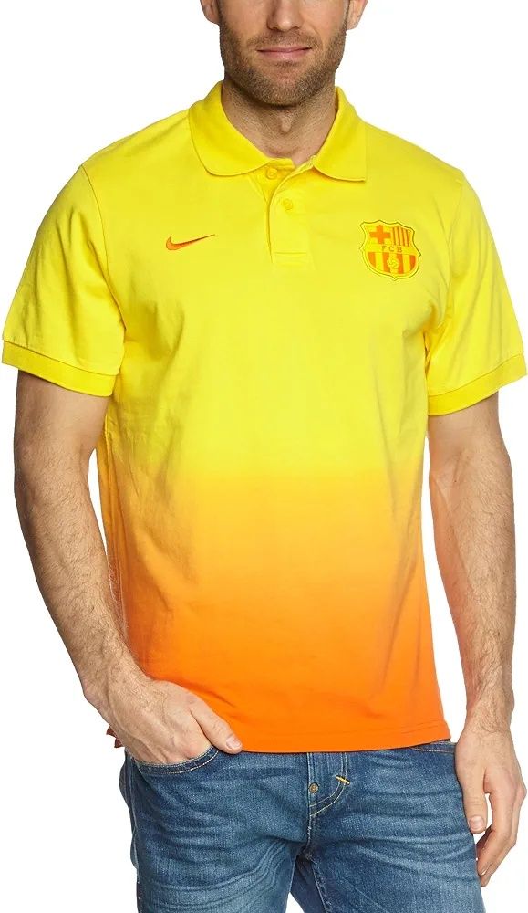 Nike Barcelona vintage 2012/2013 football polo soccer shirt jersey 
ро
