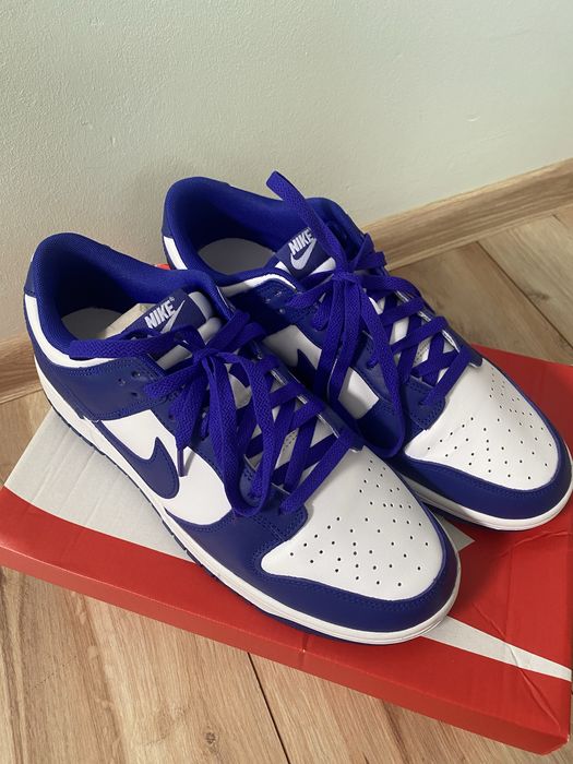 Nike dunk low retro white concord