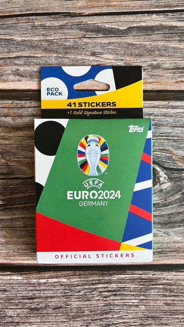 Наклейки Euro 2024 Topps