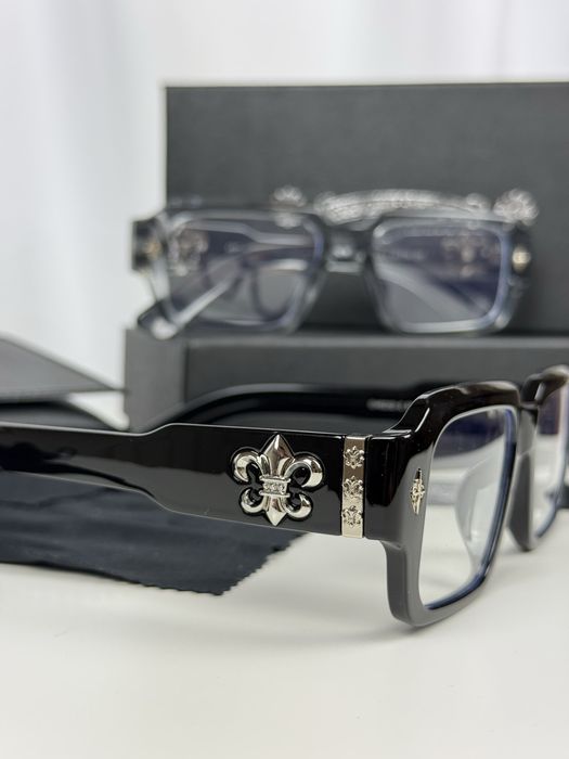 Окуляри Chrome Hearts прозорі | Очки Хром Хартс