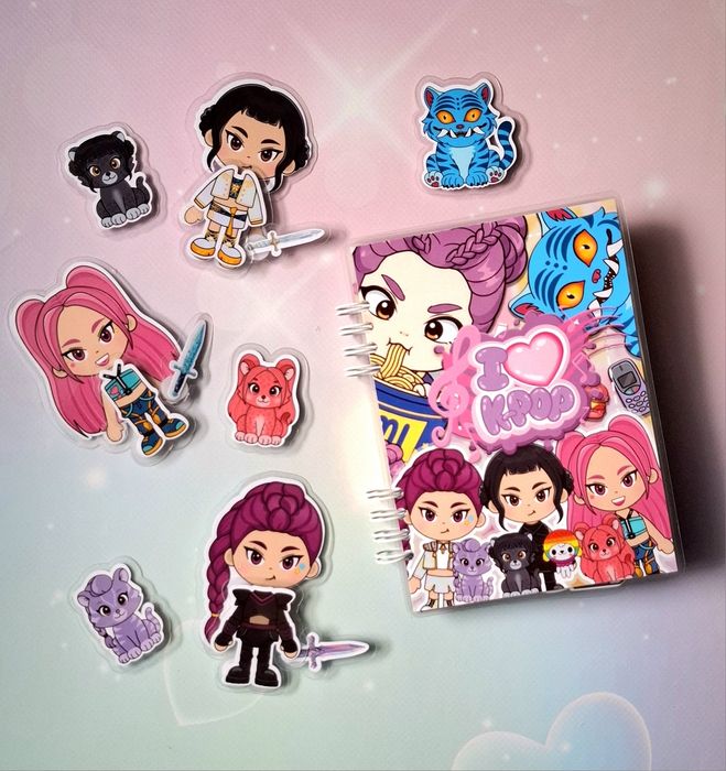 Альбом на липучках “K-Pop Demon Hunters”