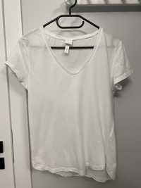 Biały t-shirt H&M r.34