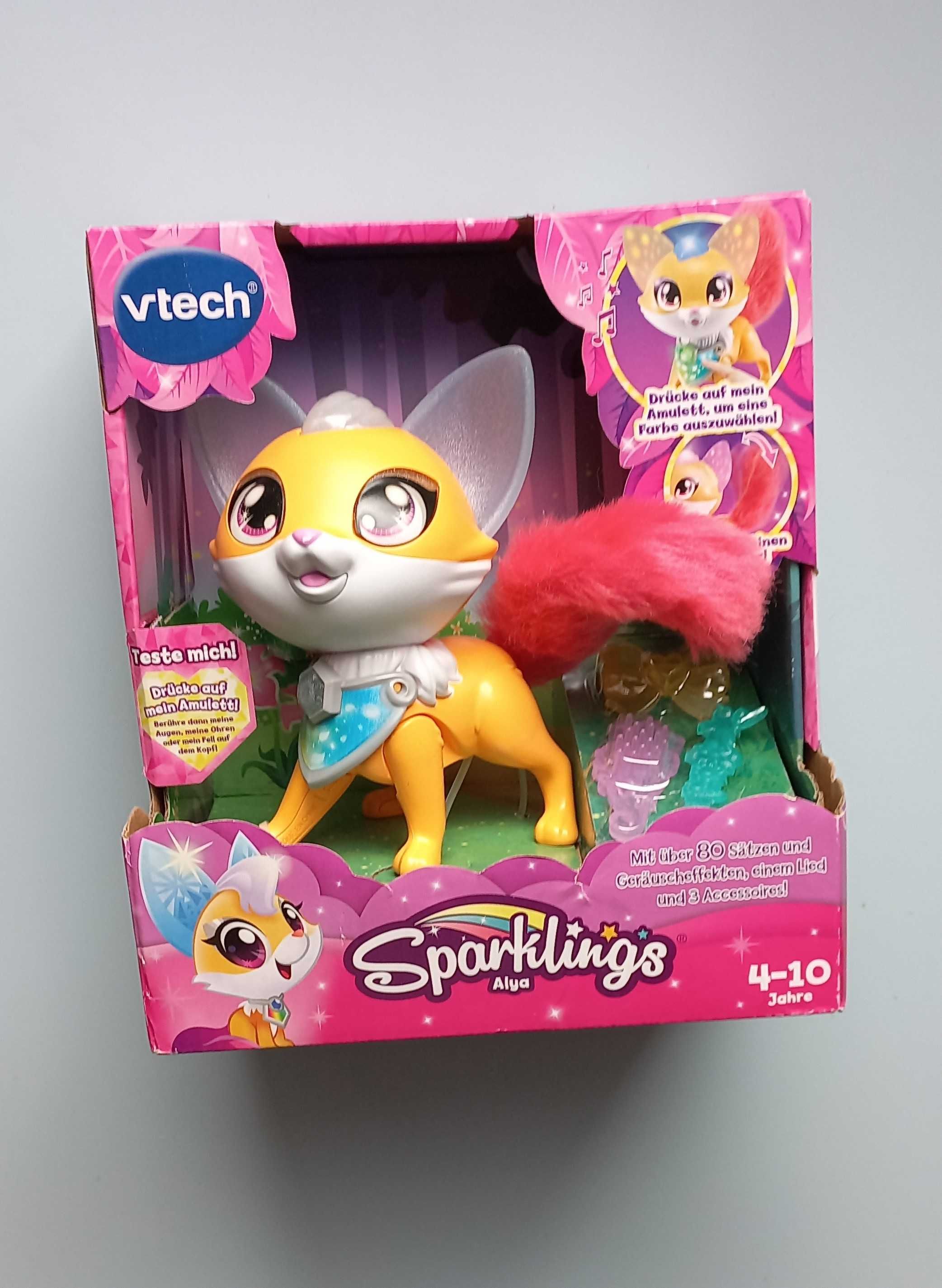 Vtech Sparklings Alya - elektroniczny lis z akcesoriami