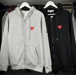 CDG Play Zip Hoodie / худі плей / зіпка кдг comme des garcons