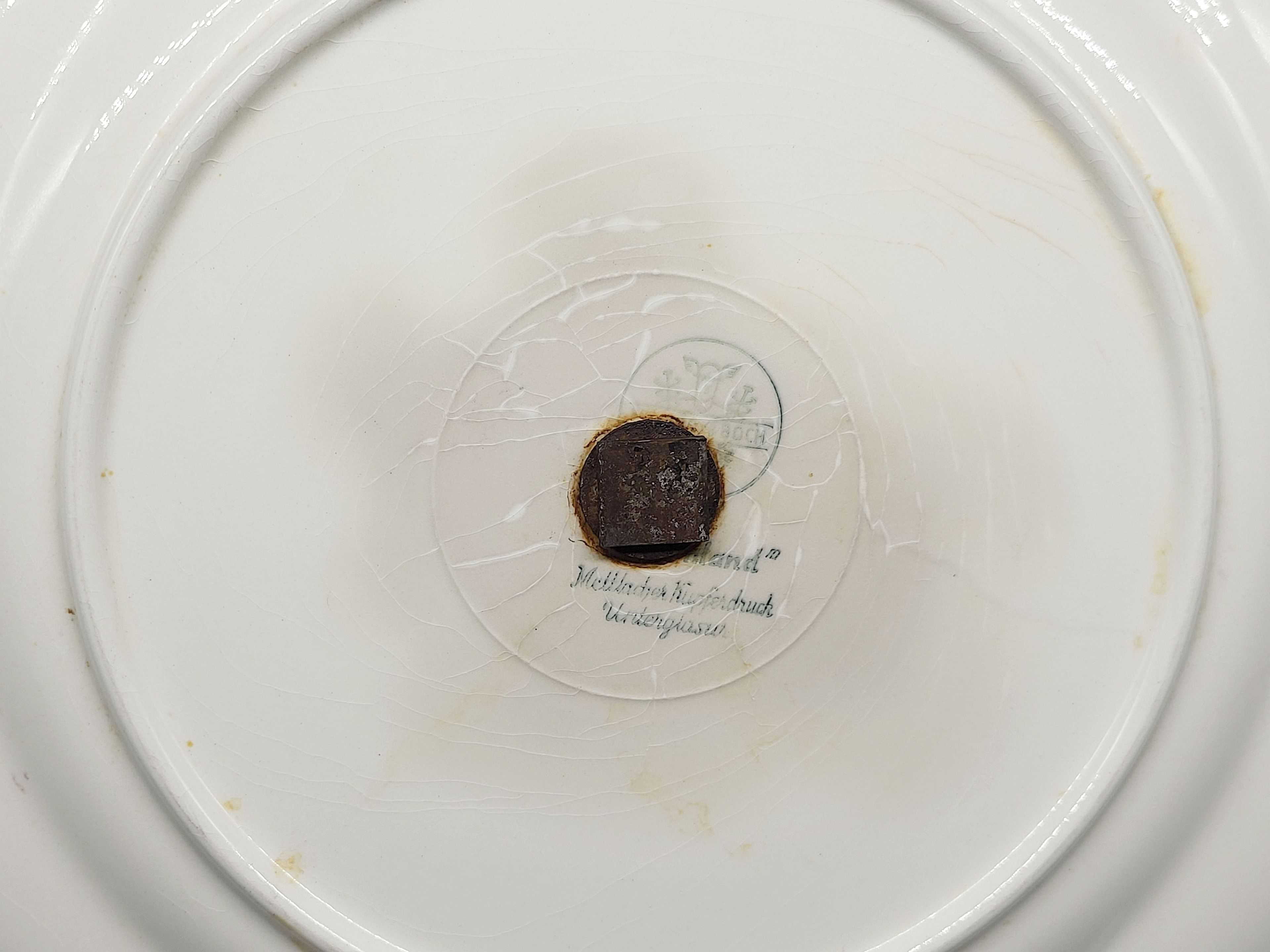 Etażerka trzy poziomowa patera Villeroy & Boch Burgenland vintage