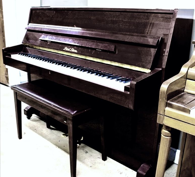 Piano Vertical Pearl River Preto
