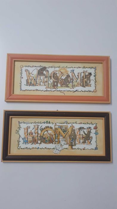 Quadros decorativos 2 unidades