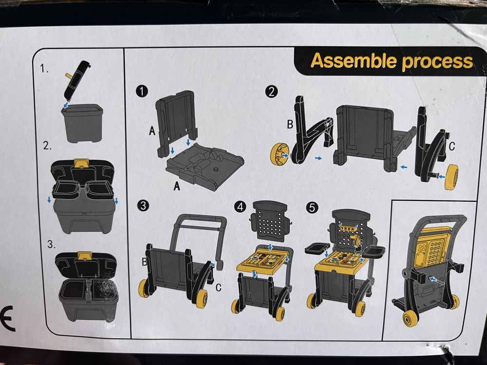 Zestaw zabawek warsztat narzędzia tools deluxe