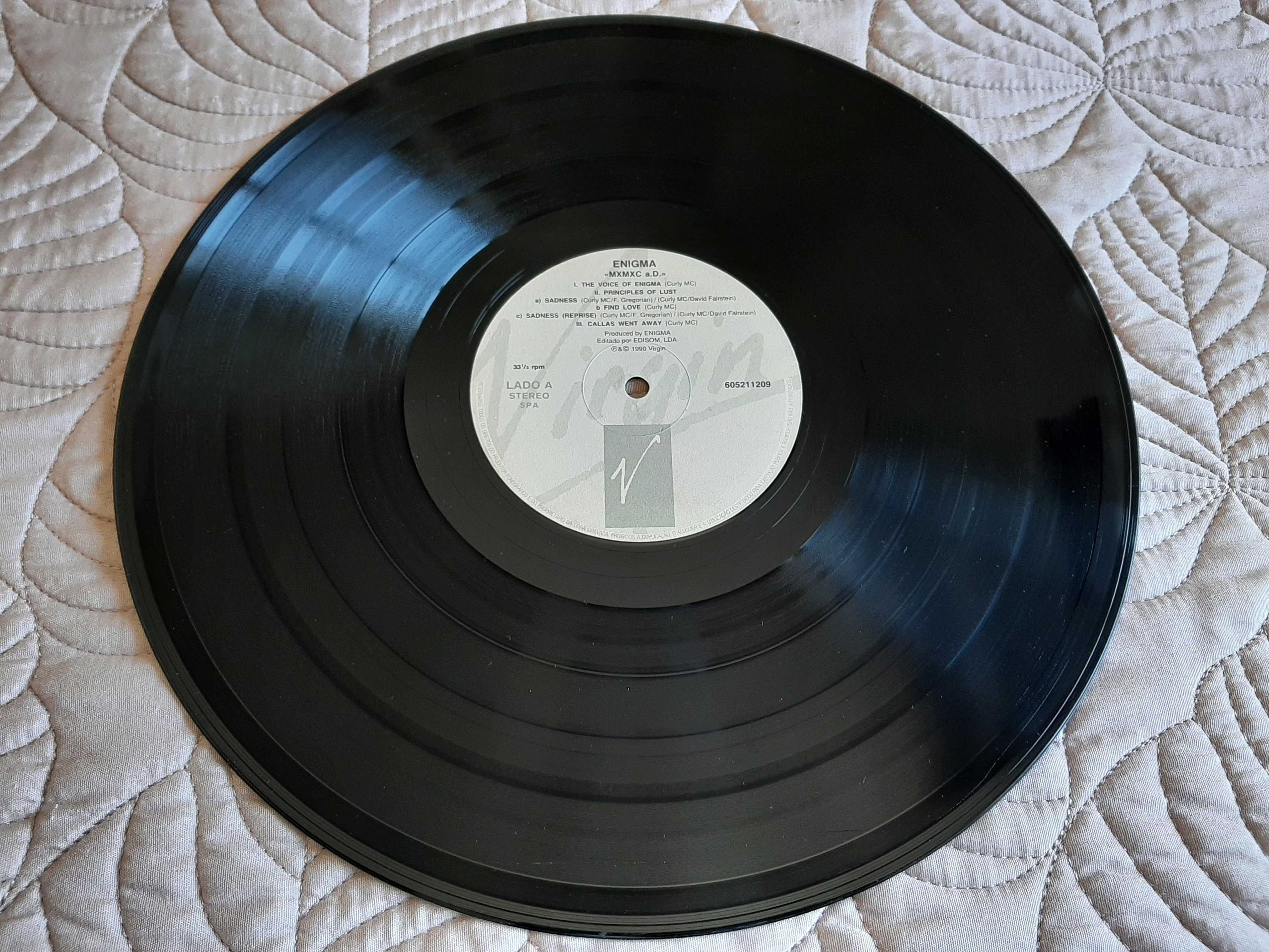 Enigma - MCMXC a.D. - Portugal - Vinil Lp