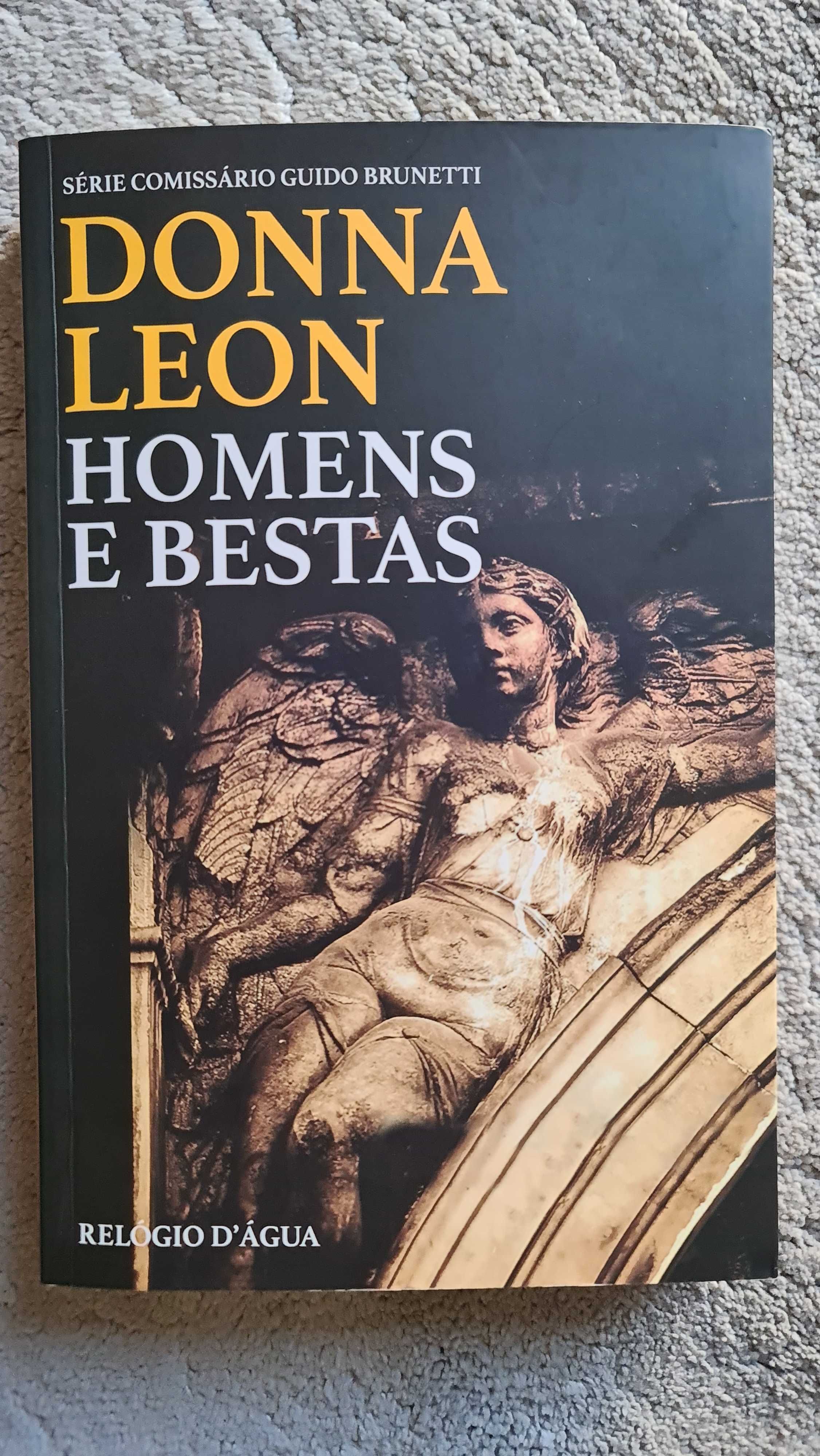 Vendo Livro de Donna Leon - Homens e Bestas