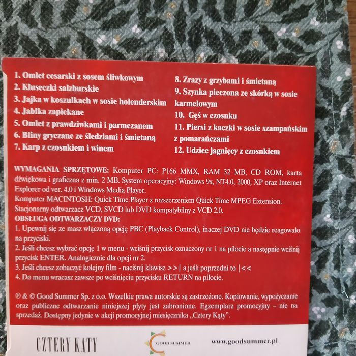 Świąteczne potrawy Makłowicza/ VCD