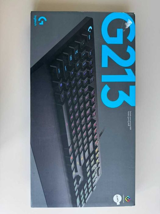 Logitech G213 Prodigy Teclado Gaming RGB – Layout QWERTY Inglês (USA)