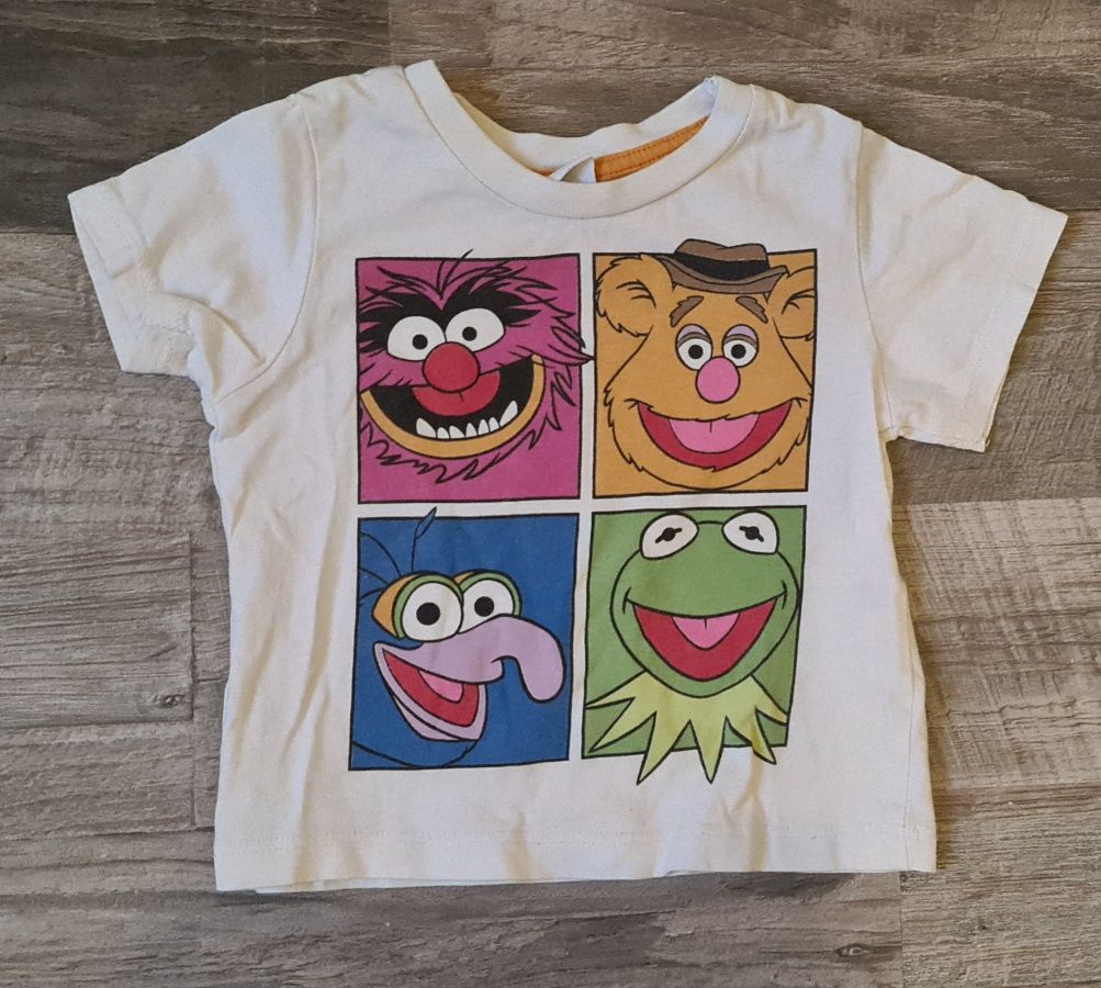 Bluzka z krótkim rękawem t-shirt Muppet Show rozm 68