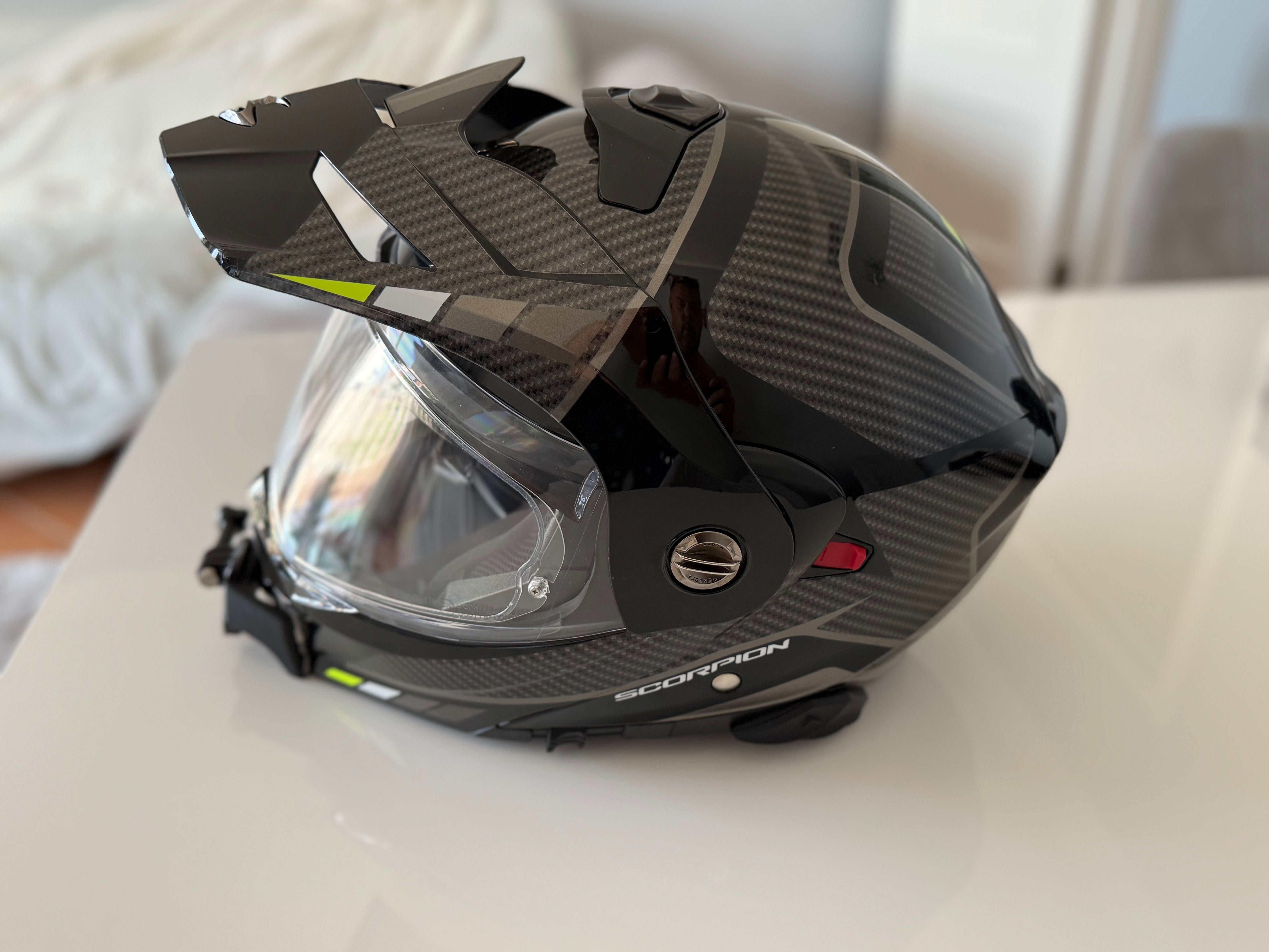 SCORPION ADX2 CAMINO C/ Intercomunicador Exo-Com Tamanho XL