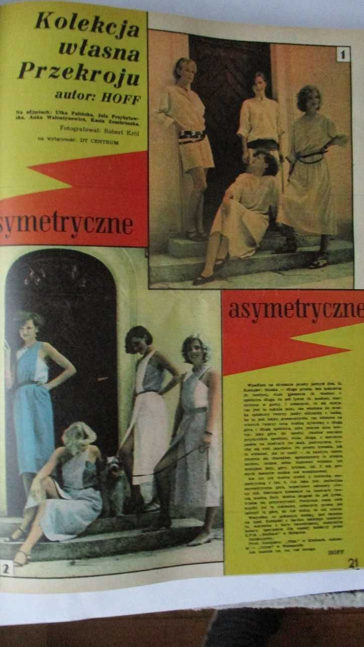 PRZEKRÓJ - rocznik 1984/Przekrój/czasopisma/PRL/kultura/moda/sztuka