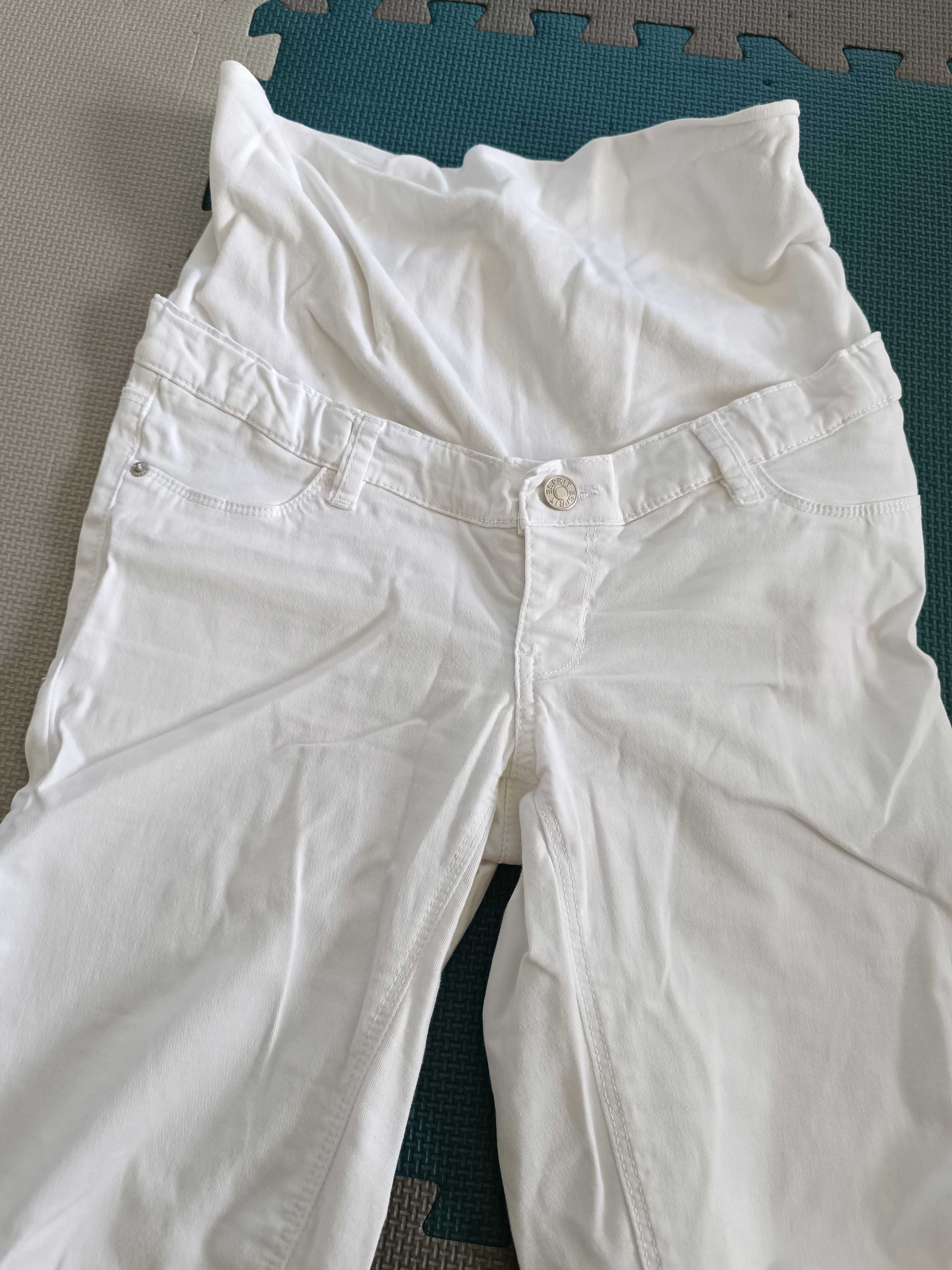 Spodnie ciążowe białe Esprit M