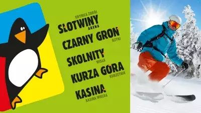 Skipass karnet narciarski Kasina, Krynica, Wisła Czarny Groń