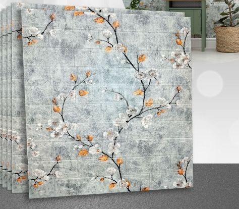 Панелі самоклеючі 77×70×0.4 пвх стін панели стеновые ремонт декор дому