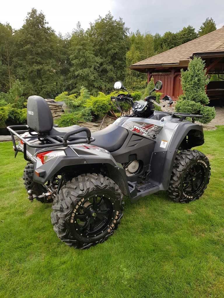 kymco 550 mxu 700 silnik rama dok. plastiki kola wariator modul