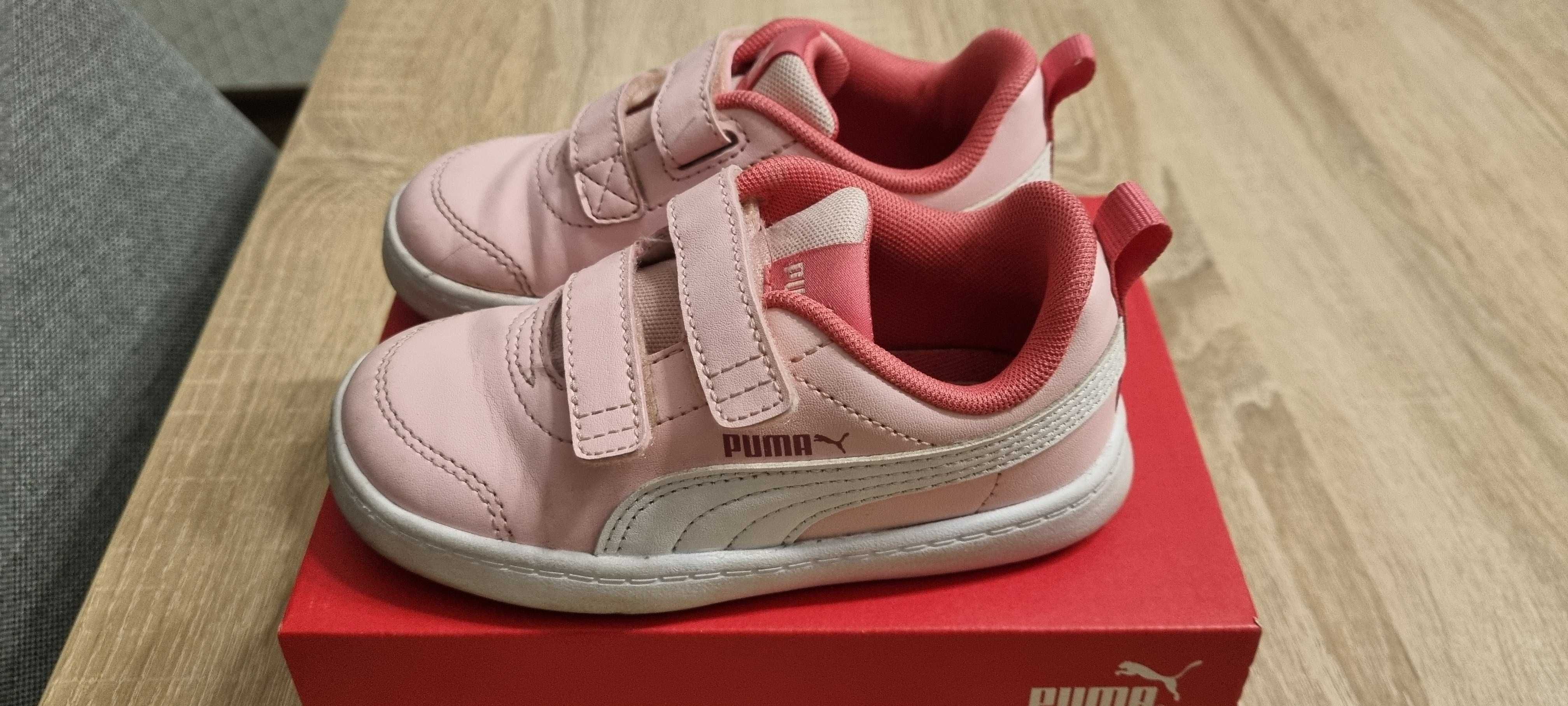 Adidasy Puma dla dziewczynki różowe rozm. 24